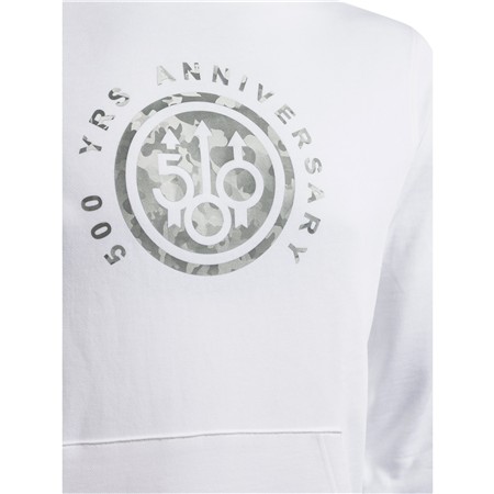 MEN'S SWEATSHIRT BERETTA LIMITED EDITION 500TH ANNIVERSARY BIG CAMO LOGO - BRIGHT WHITE