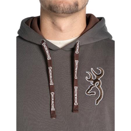 MEN'S SWEATSHIRT BROWNING SNAPSHOT - GREY