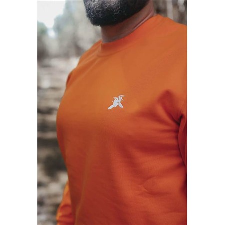 MEN'S SWEATSHIRT LE PAIRON BÉCASSIER - ORANGE