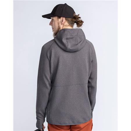 MEN'S SWEATSHIRT PINEWOOD EVERYDAY TRAVEL FULL ZIP - GRIS