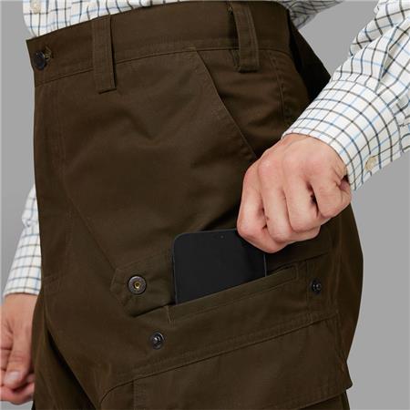 MEN'S TROUSERS HARKILA RETRIEVE LIGHT - BLACK