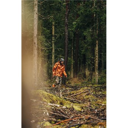 MEN'S TROUSERS PINEWOOD FURUDAL/RETRIEVER ACTIVE CAMOU TRS - CAMO GREEN/ORANGE