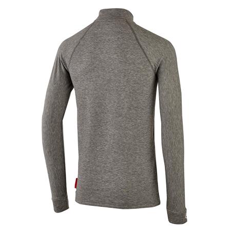 MEN'S UNDERWEAR DAMART TEE SHIRT THERMOLACTYL COMFORT 4 COL ZIP - GREY