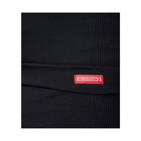 MEN'S UNDERWEAR DAMART TEE SHIRT THERMOLACTYL ENERGY 3 COL ROND - BLACK