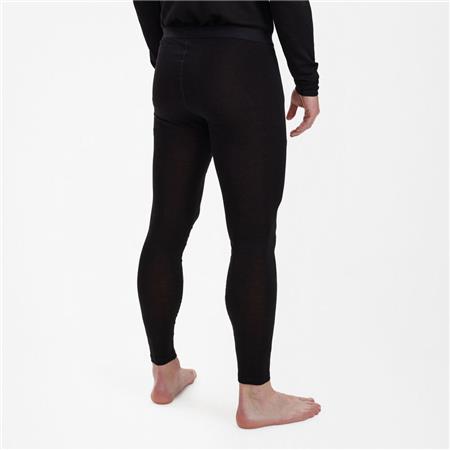 MEN'S UNDERWEAR DEERHUNTER LONG JOHNS QUINN MERINO - BLACK OAK