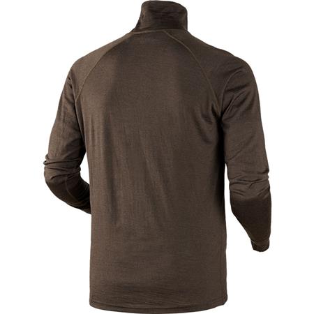 MEN'S UNDERWEAR HARKILA TURTLENECK ALL SEASON - BROWN