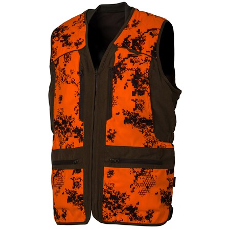 Men's Vest Somlys Reversible - Orange/Brown