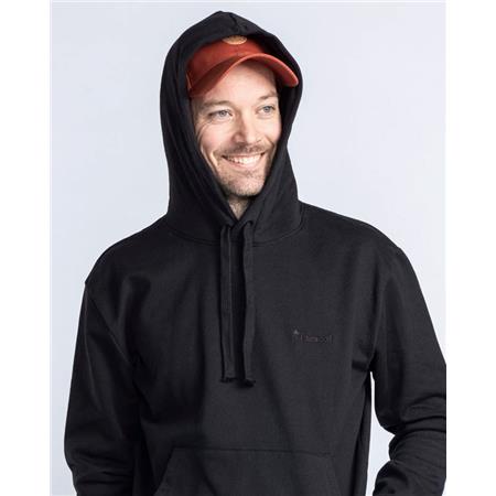MĘSKA BLUZA PINEWOOD LOGO HOODIE - CZARNY