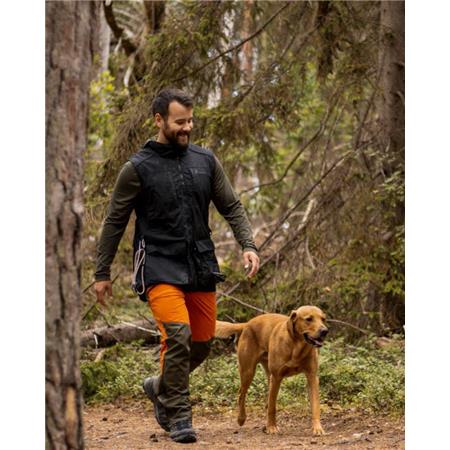 MĘSKA KAMIZELKA BEZ RĘKAWÓW PINEWOOD DOG SPORTS EXPERT - CZARNY