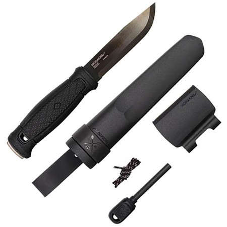 Messer Morakniv Garberg Blackblade Mit Survival-Kit