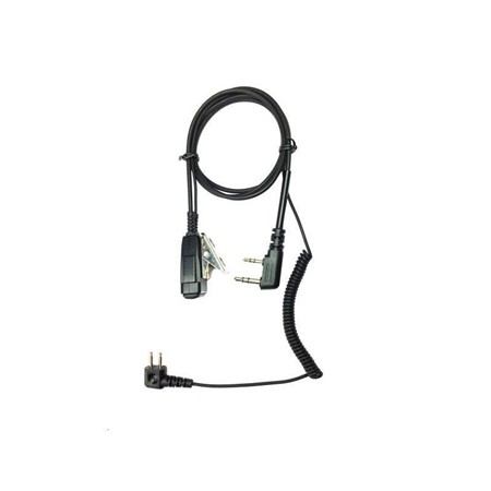 Microphone Cable Peltor For Hearing-Protection Headset Sporttac J22 Kenwood Tk/ Midland Ct Et G10