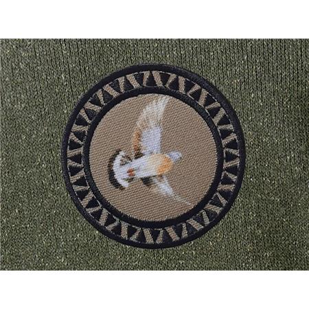 MIESTEN PITKÄHIHAINEN PAITA BARTAVEL PORTLAND MIKROFLEECE - KHAKI