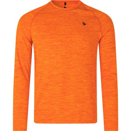 Miesten Pitkähihainen T-Paita Seeland Active L/S - Oranssi