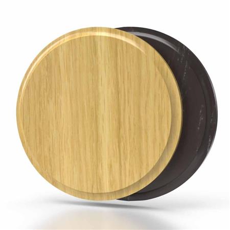 MOUNTING PLAQUE FOR BOAR TUSKS EUROHUNT ROND