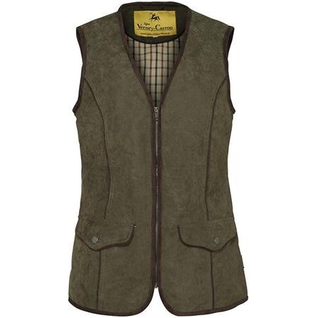 Mouwloos Dames Vest Ligne Verney-Carron Perdrix - Kaki