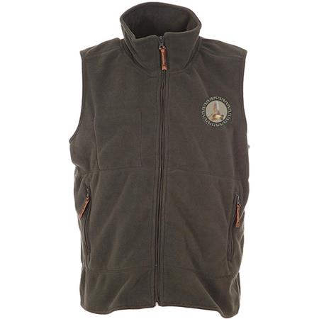 Mouwloos Heren Fleece Bartavel Flam Becasse - Kaki