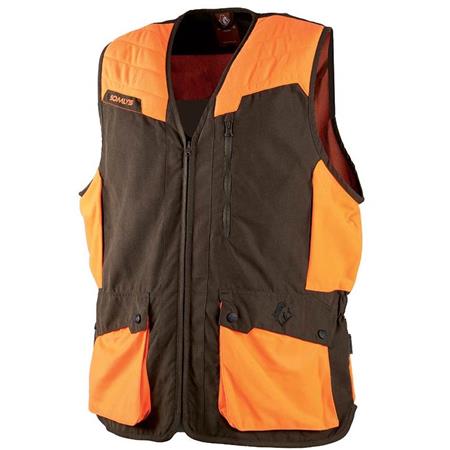 Mouwloos Heren Gilet Somlys 278 Classy - Bruin/Oranje