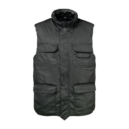 Mouwloze Heren Bodywarmer Idaho Rangers - Zwart