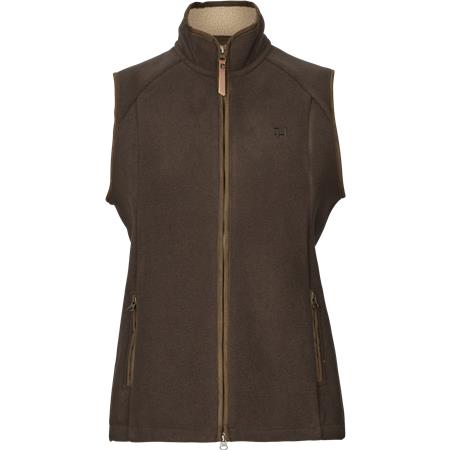 Mouwloze Polar Voor Vrouwen Harkila Sandhem Sherpa W - Demitasse Brown