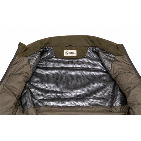 MOUWLOZE VERWARMDE BODYWARMER VOOR HEREN VERNEY CARRON LA LIGNE VARENNE HEAT - ECORCE