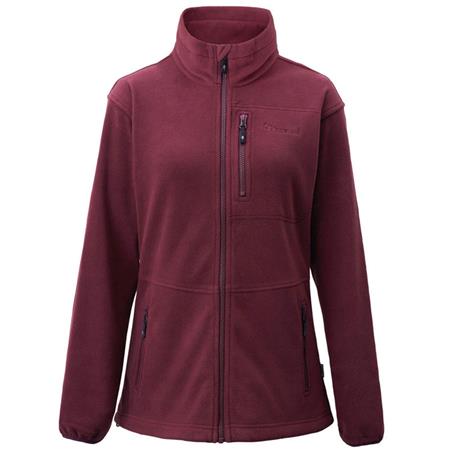Naisten Fleecetakki Pinewood Finnveden Fleece - Earth Plum