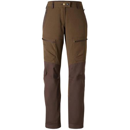Naisten Housut Pinewood Finnveden Hybrid - Ruskea