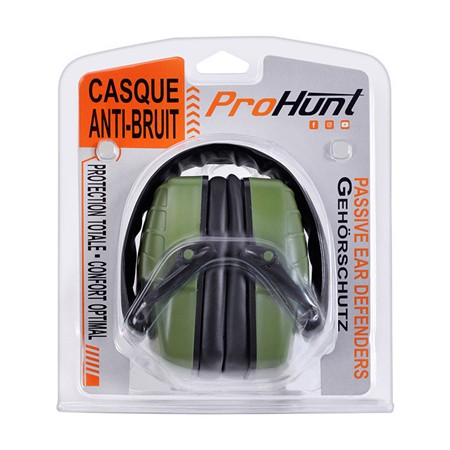 NAUSZNIKI PRZECIWHAŁASOWE PROHUNT - KHAKI