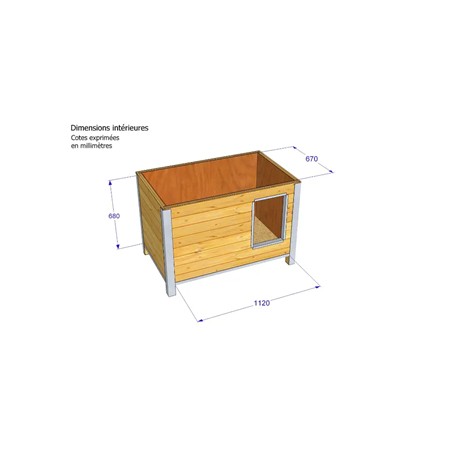 NICHE DIFAC CONFORT TOIT INCLINE