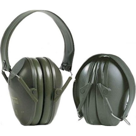 Noise-Reduction Headset Peltor Foldable Khaki Headband