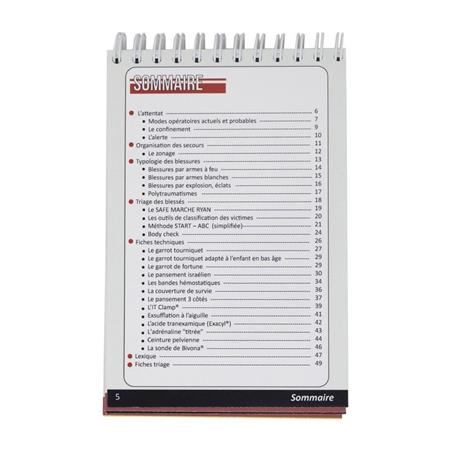 NOTEBOOK MEDHYBRIDE FIRST-RESPONDER DAMAGE CONTROL