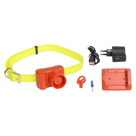 Obroża Z Nadajnikiem Dźwiękowym Prohunt - Pomarańczowa
