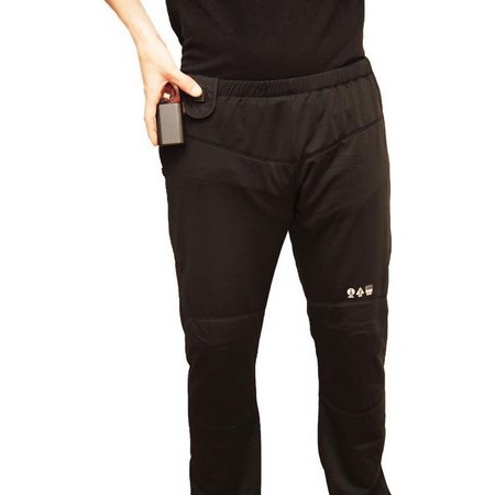 Onder Kleding Heren Alpenheat Verwarmde Broek - Zwart