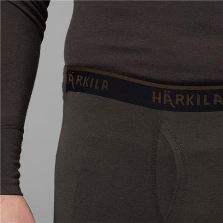 ONDERGOED HEREN HARKILA BASE ALL SEASON SIDE ZIP BOXERSHORT - MARRÓN - BRUIN