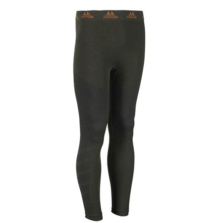 ONDERGOED HEREN SWEDTEAM TITAN MERINO COLLANT - HUNTING GROEN