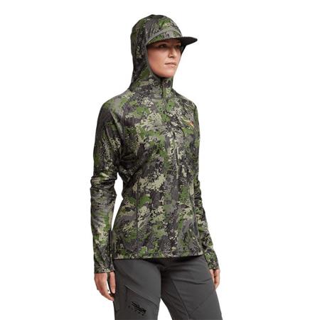 ONDERGOED VOOR HEREN SITKA CORE LIGHTWEIGHT CREW MAILLOT LS - OPTIFADE COVER