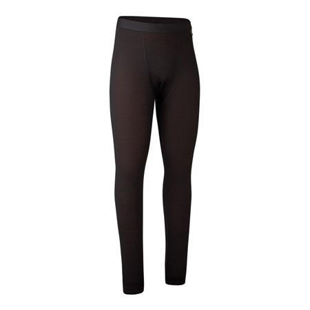 Ondergoed Voor Mannen Deerhunter Lange Onderbroek Quinn Merino - Roble Negro - Zwart Eiken