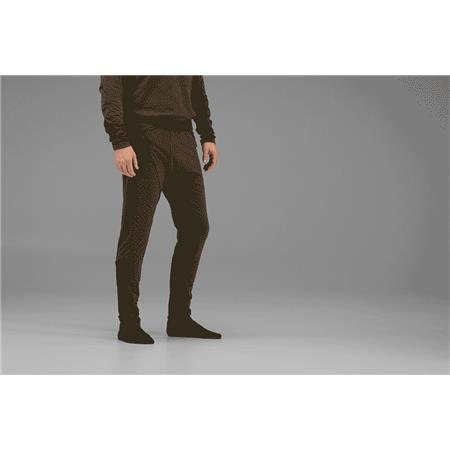 ONDERKLEDING HARKILA HEAT LANGE ONDERBROEK - CAQUI/NEGRO - KAKI/ZWART