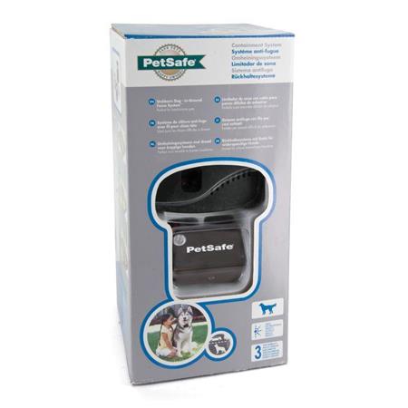 ONZICHTBARE OMHEINING PETSAFE SUPER RADIO FENCE + HALSBAND PVC GRATIS