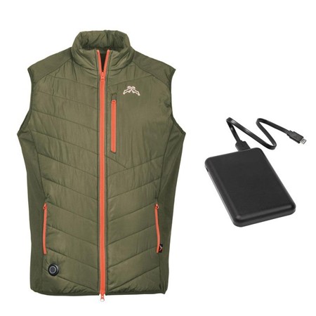 OPVARMET VEST TIL MÆND PROHUNT HYBRID - KHAKI