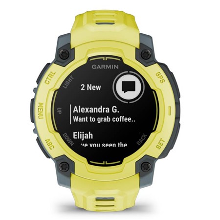 OROLOGIO GPS MULTI-FUNZIONE GARMIN INSTINCT E 45 VERTE BRACELET BRACCIALE VERDE
