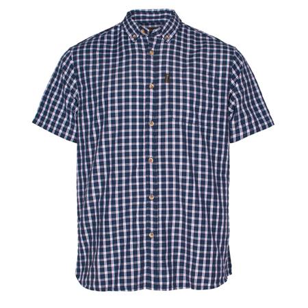 Overhemd Korte Mouwen Man Pinewood Summer - Navy