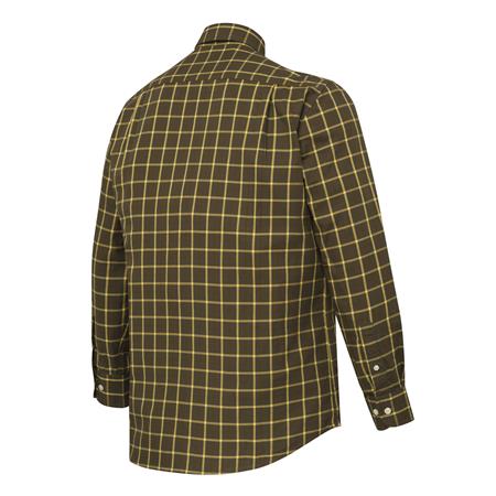 OVERHEMD LANGE MOUWEN MAN BERETTA BRYGGEN - MARRON/JAUNE