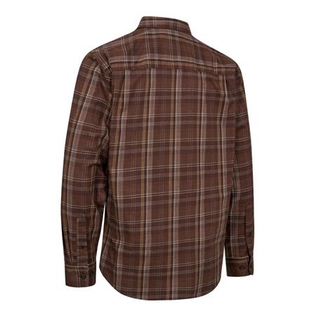 OVERHEMD LANGE MOUWEN MAN DEERHUNTER ASHTON - BROWN CHECK