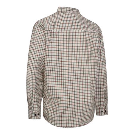 OVERHEMD LANGE MOUWEN MAN DEERHUNTER GAVIN - ORANGE CHECK