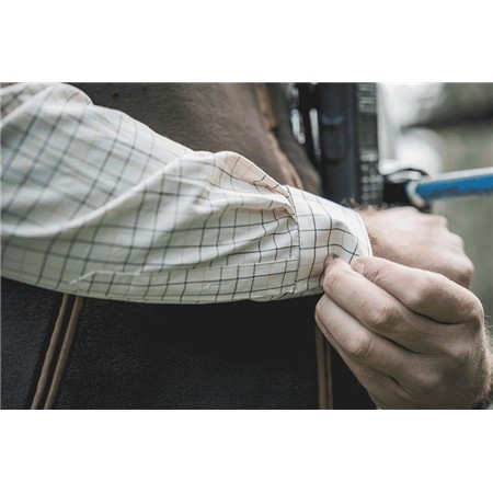 OVERHEMD LANGE MOUWEN MAN HARKILA PORTFIELD L/S - GRAPE LEAF