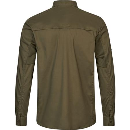 OVERHEMD MET LANGE MOUWEN VOOR MANNEN SEELAND SELOUS - GRAPE LEAF