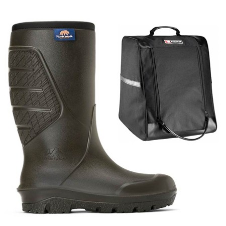 Pack Botas Unissexo Polyver Classic High Vert + Sac