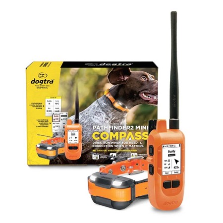 Pack Coleira De Rastreamento Dogtra Pathfinder2 Mini Compass