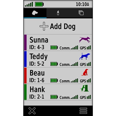PACK GARMIN FERNBEDIENUNG ALPHA 200 PLUS F MIT ORTUNGS- UND TRAININGSHALSBAND TT25 F