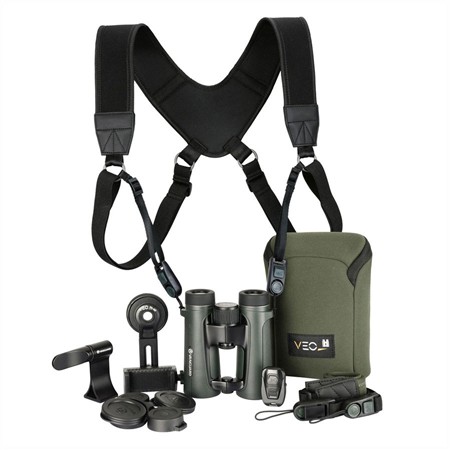 Pack Jumelles Vanguard + Harnais Veo Optic Guard + Kit Digiscopie